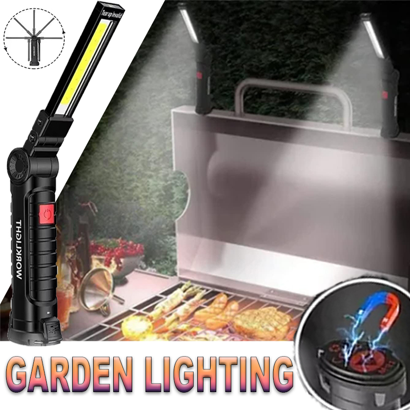 마그네틱 후크가있는 휴대용 LED 손전등 야외 수리 작 - Outdoor Adventure Trips 리뷰 및 가격